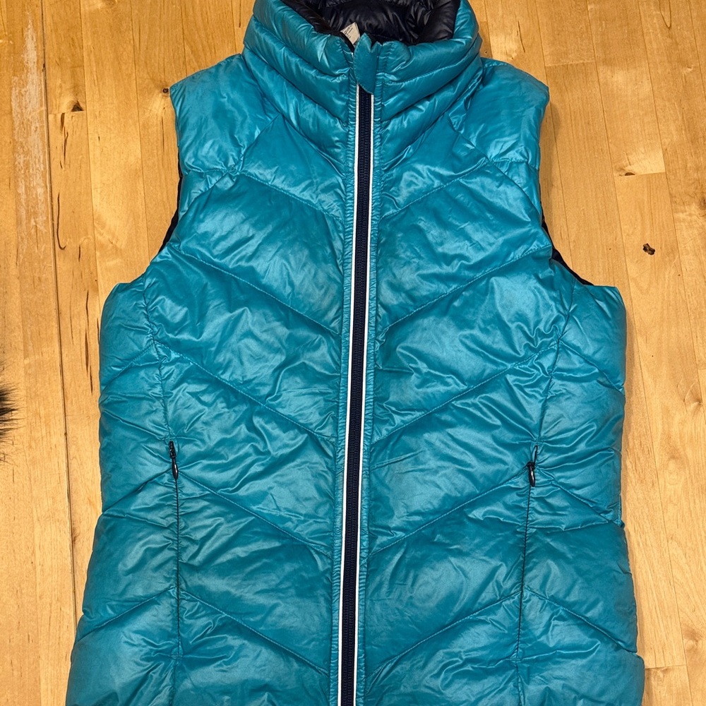 Ivivva Teal Quilted Outerwear